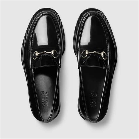 gucci rubber loafers blue|Gucci Rubber Horsebit Loafer in Blue for Men .